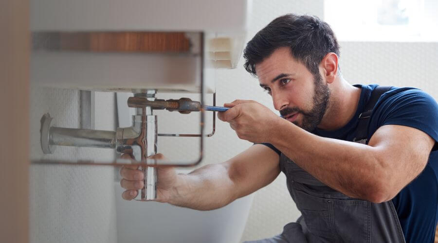 Hot water issue at sink in Cannon Afb, NM